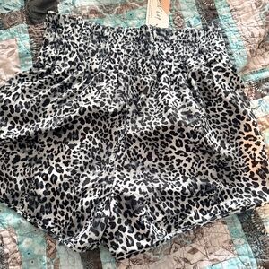 Leopard shorts